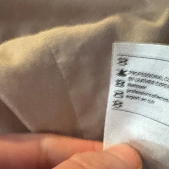 Vince Lambskin Women's Cream/Pink Jacket- absolutely gorgeous! - Picture 4 of 8